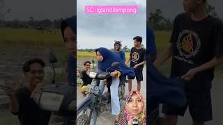 NgePrank Naik Motor Ngebut komedi funny shorts viral [upl. by Assirrem]