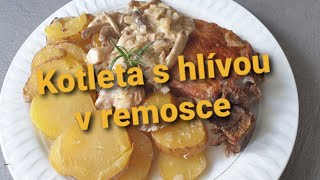 Kotleta s hlívou ústřičnou v remosce 👌 Rychlý a jednoduchý recept pro každého [upl. by Naivaf622]