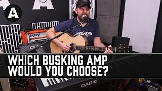 The Ultimate Busking Amp Challenge  Roland Cube Street EX Vs The Bose S1 Pro [upl. by Okechuku]