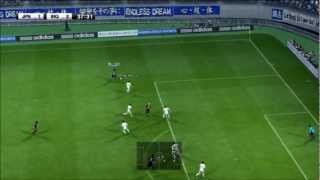 ウイニングイレブン2012 日本代表×イラク 高画質（1080ｐ）HD [upl. by Zalucki153]