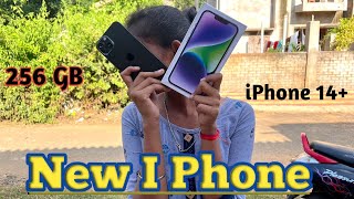 New I Phone 14 256 GB  UNBOXING🔥 [upl. by Camilo]