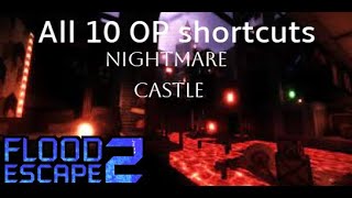 PATCHED PATCHED PATCHED Every shortcut in Nightmare Castle  FE2  MONTHLY HIGHLIGHT [upl. by Feriga]