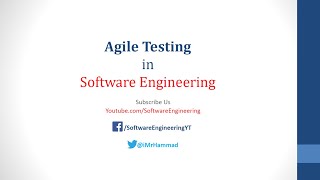 What is Agile Testing in Software Engineering  Software Testing  Urdu  Hindi [upl. by Tymothy]