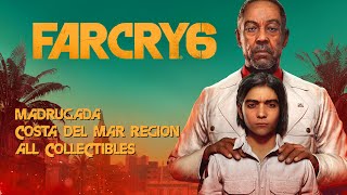 Far Cry 6  Madrugada  Costa Del Mar Region All Collectibles [upl. by Dreddy707]