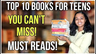 Top 10 Books for Teenagers  Best Books to Read  Must Reads [upl. by Ilrak]