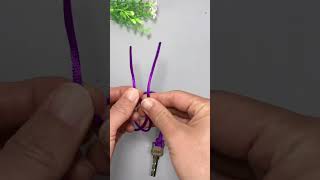 Rope braiding tutorial fancy knotting easy to learn sweatshirt rope tying method [upl. by Iek45]