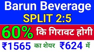 VBL 60 गिरेगा vbl share latest news varun beverages share latest news [upl. by Samau]