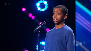 Britains Got Talent 2023 Malakai Bayoh Audition Full Show wComments Season 16 E02 [upl. by Elsey]