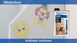 Glutoclean  Aufkleber Entferner [upl. by Ahsikat]