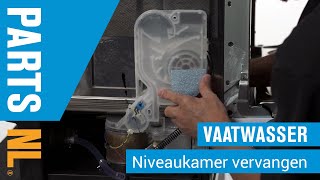 Flowmeter vervangen van vaatwasser PartsNL uitleg [upl. by Akihsat994]