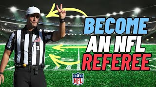 🏈💸 How to Become an NFL Referee 🎉🏆 [upl. by Ayita]