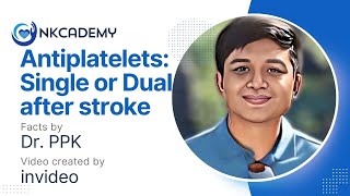 Antiplatelets  single or dual after stroke [upl. by Chaim]