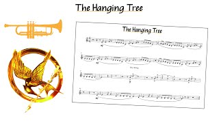 The Hanging Tree  Trumpet Play Along with Sheet Music [upl. by Bouley]