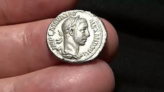 Severus Alexander denarius RIC 133 [upl. by Padget]