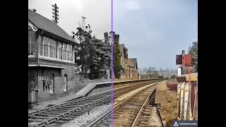 Breadsall Station Derbyshire Then and Now [upl. by Acinahs]