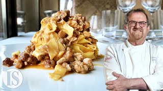 Ragù di cortile in un ristorante Michelin emiliano con Massimo Spigaroli  Antica Corte Pallavicina [upl. by Sharity199]