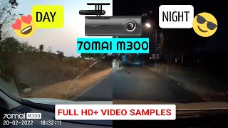 70MAI M300 Dash Camera  DayNight Video Samples amp Review  TravelTECH [upl. by Misti830]