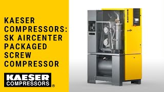 Kaeser Compressors SK AIRCENTER Packaged Screw Compressor [upl. by Asira]