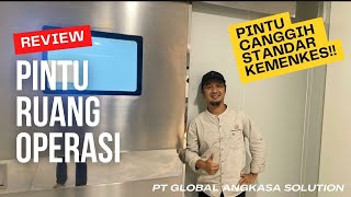 Jasa Pasang Pintu Hermetic Pintu Ruang Operasi Termurah Berpengalaman [upl. by Eduardo]