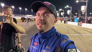 Frankie Muniz speaks on NASCAR Truck Series debut in interview Im real excited for the next one [upl. by Iclek172]