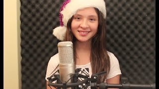 Kelly Clarkson  My Grown Up Christmas List cover  Jasmine Clarke 14 yo [upl. by Toomin100]