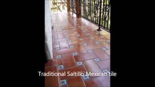 Saltillo Mexican Tile and Terra Cotta Pavers and MORE at Rustico Tile and Stone [upl. by Chassin95]