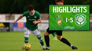 Highlights  Melksham Town 15 Yeovil Town [upl. by Ttnerb214]