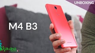 M4Tel B3 UNBOXING el nuevo smartphone de la marca quotmexicanaquot [upl. by Lanod]