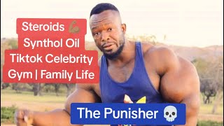 The Punisher 💀 Steroids Synthol Oil Tiktok Celebrity Gym Family [upl. by Vinaya]