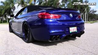 Vorsteiner BMW M6 with Akrapovic exhaust [upl. by Assenal]