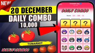 Tomarket Daily Combo 20 December  20 December Tomarket Daily Combo  Tomarket Daily Combo Today 🔥 [upl. by Stiegler]