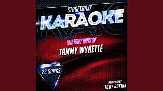 Precious Memories Karaoke Version Originally Performed By Tammy Wynette [upl. by Llerihs]