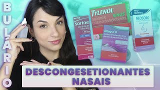 DESCONGESTIONANTES NASAIS tudo o que você precisa saber  Bulário do Flavonoide 8 [upl. by Eartnoed]