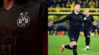 Borussia Dortmund 2223 Blackout Kit  Special Edition  Debut vs Hertha Berlin [upl. by Delwyn]