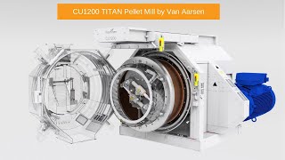 CU1200 Titan Pellet Mill by Van Aarsen [upl. by Trella]