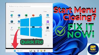 Start Menu Closing Issue in Windows 1110 Heres How to Fix It [upl. by Ztnahc]