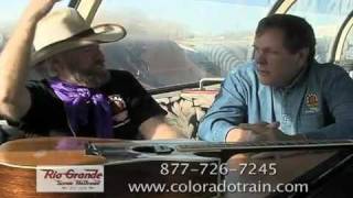 Rio Grande Scenic Railroad  Michael Martin Murphey and Ed Ellis talk about Roots and Boots Festival [upl. by Koby]