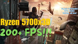 Ryzen 5700x3D with RTX 3080 PUBG FPS 1440p FTPM enabled [upl. by Arfihs605]