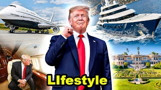 Donald Trumps Biography ★ Net Worth ★Private Jet ★ House ★ Cars ★ Bike [upl. by Kraus275]