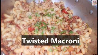 Twisted Macaroni Recipe By Kitchen With Nain Taraeasy youtube chicken viralvideo macaroni [upl. by Lehctim]