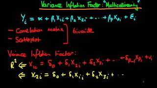 Variance Inflation Factors testing for multicollinearity [upl. by Arica162]