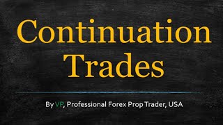 Forex Algorithm Trading  Continuation Trades [upl. by Eldoria]