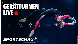 Die Finals 2021  Live  Gerätturnen Mehrkampf der Frauen  Sportschau [upl. by Ahsimac]