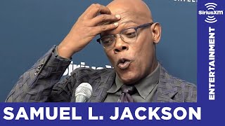 Samuel L Jackson Geeks Out Over Choosing a Lightsaber [upl. by Kira]