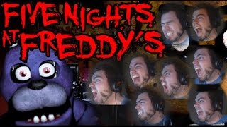 TERROR  FIVE NIGHTS AT FREDDYS  RECOPILACION DE SUSTOS Y ENFADOS  ZellenDust [upl. by Morocco576]