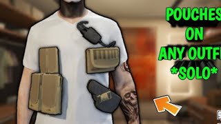 GTA 5 OnlinePouches on any outfit [upl. by Caleb]