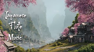 Beautiful Japanese Flute Music and Ambient Sound  Relaxing Music for Sleep Healing Stress Relief [upl. by Naesal498]