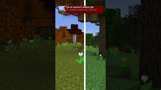 Fall Texture Packs for Minecraft minecraft minecraftshorts gaming minecrafttexturepack [upl. by Yraeht527]