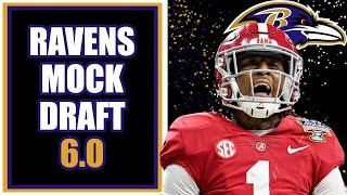 Baltimore Ravens Mock Draft 60 [upl. by Idaf]