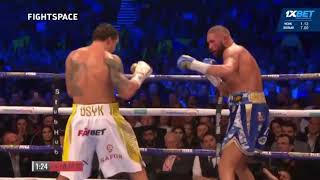 USYK BELLEW KO [upl. by Skipp]